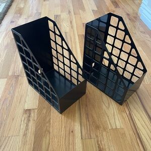 ❄️ Ford Black Geometric Magazine Organizers